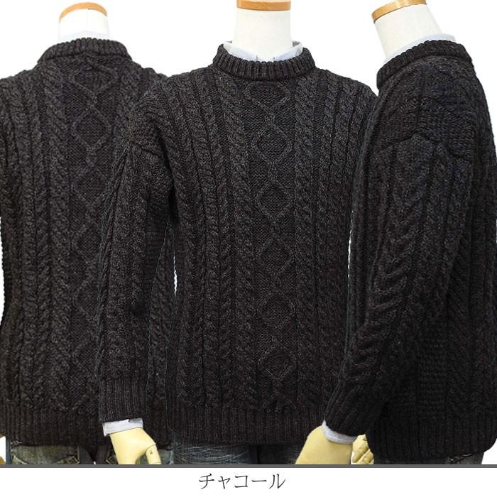 ガンジーウーレンズ Guernsey Woollens アラン セーター  ウール Aran Sweater イギリス直輸入品  送料無料 #gwm-001｜cheap-tock｜08