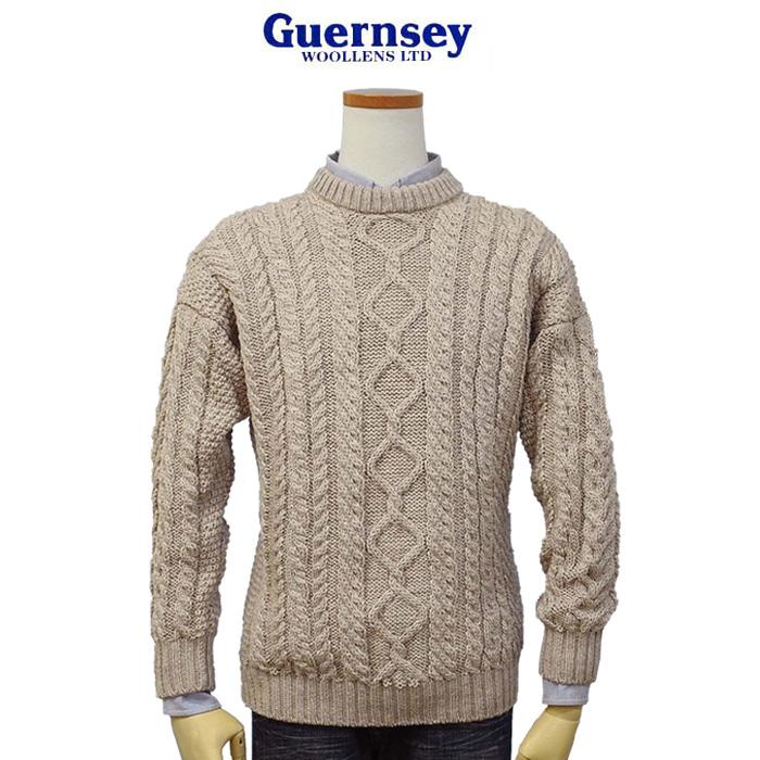 ガンジーウーレンズ Guernsey Woollens アラン セーター  ウール Aran Sweater イギリス直輸入品  送料無料 #gwm-001｜cheap-tock｜11