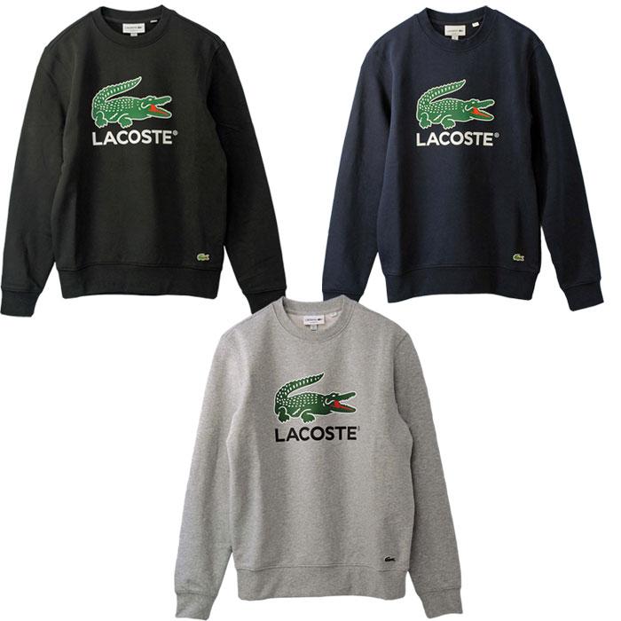 LACOSTE Lacoste ラコステ ビッグラコ プリント トレーナー LACOSTE Lacoste ラコステ ビッグラコ プリント トレーナー