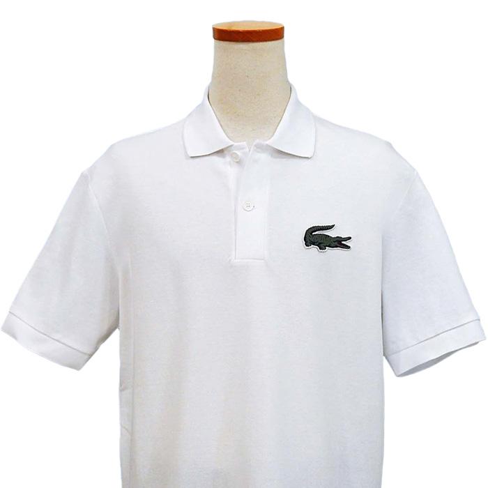 LACOSTE Lacoste ラコステ メンズ 半袖 ビッグラコステ 鹿の子 LACOSTE Lacoste ラコステ メンズ 半袖 ビッグラコステ 鹿の子