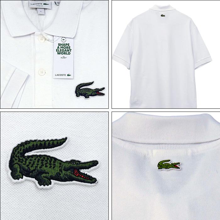 LACOSTE Lacoste ラコステ メンズ 半袖 ビッグラコステ 鹿の子 LACOSTE Lacoste ラコステ メンズ 半袖 ビッグラコステ 鹿の子