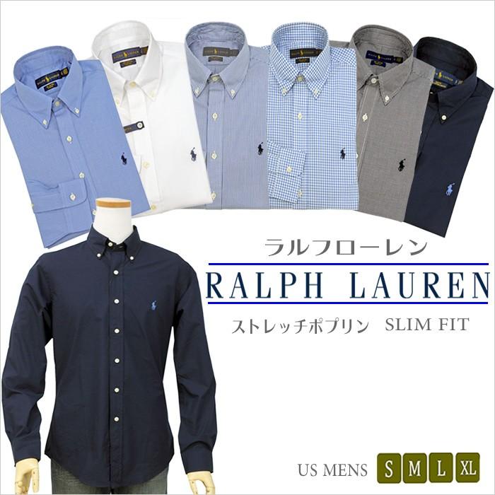 POLO Ralph Lauren ラルフローレン メンズ 父の日 長袖シャツ SLIM FIT XL 大きい #710705269 #710832480｜cheap-tock