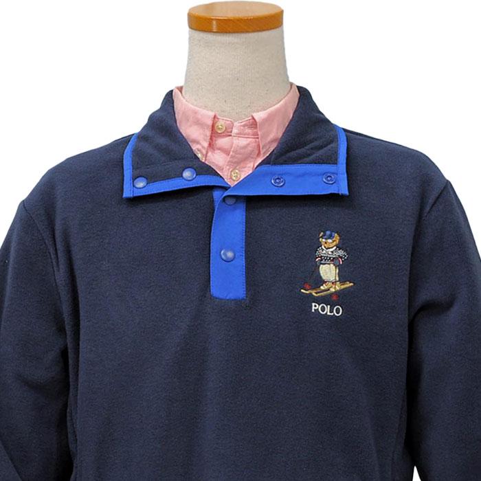 ポロラルフローレン ラガーシャツ ポロベア 襟コーデュロイ コットン　Sサイズ ポロラルフローレン ラガーシャツ ポロベア 襟コーデュロイ コットン S