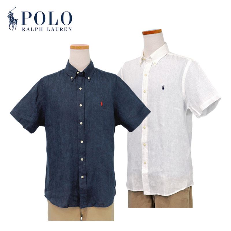 POLO RALPH LAUREN ポロ・ラルフローレン シャツ リネン M POLO RALPH LAUREN（ポロ・ラルフローレン） ポロ ラルフローレン