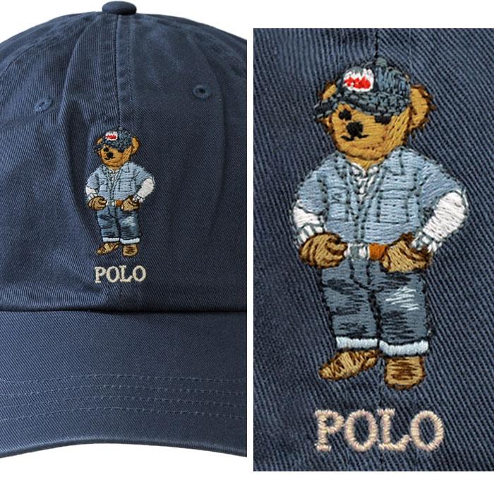 希少USA製Polo by Ralph Lauren ポロベア ネイビーキャップ POLO RALPH LAUREN（ポロ・ラルフローレン） ポロ ラルフローレン