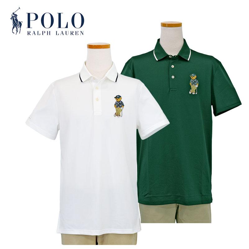 POLO RALPH LAUREN - 美品 ポロラルフローレン ポロシャツ カノコ ポロベア 半袖 総柄 ユニセックス POLO RALPH LAUREN（ポロ・ラルフローレン） ポロ ラルフローレン