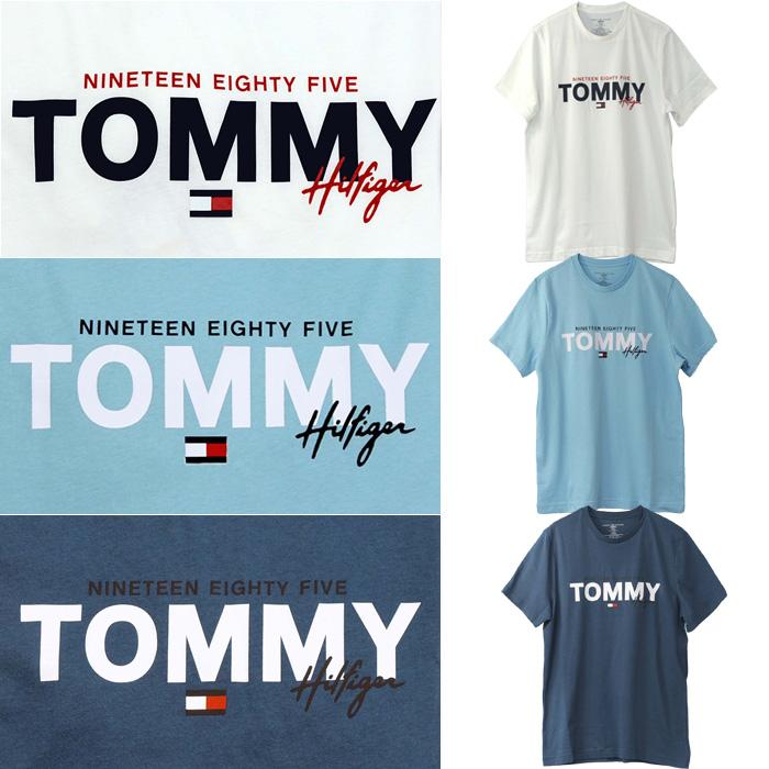 Tommy Hilfiger トミーヒルフィガー ロゴプリント 半袖Tシャツ メンズ 