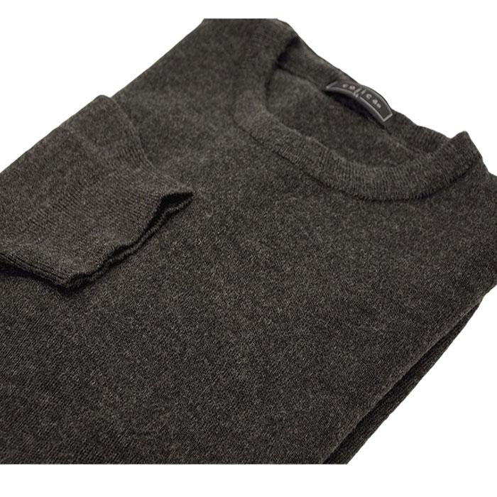 良品✨ヤシキ アラン クルーネックニット セーター ウール混 ネイビー 黒 2 23区（ニジュウサンク） ニット セーター 「滝沢眞規子さん着用/洗える