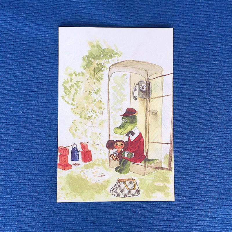 チェブラーシカ 原画ポストカードd Cht051 チェブラーシカ タウン 通販 Yahoo ショッピング