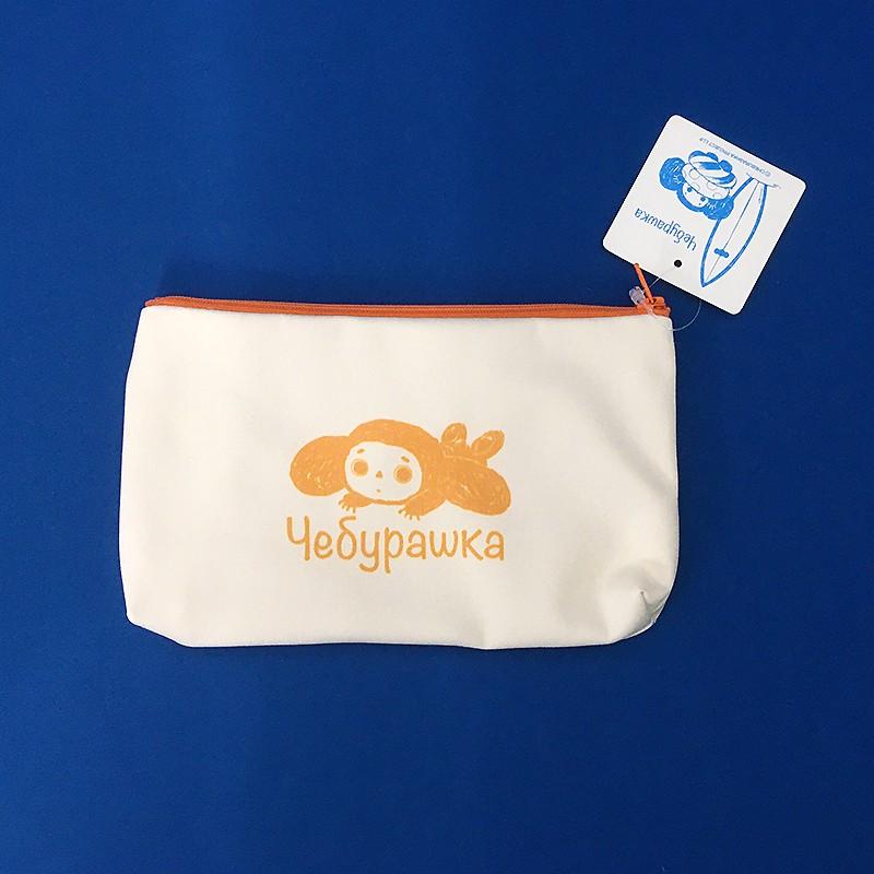 新品チェブラーシカフラットポーチ - ポーチ