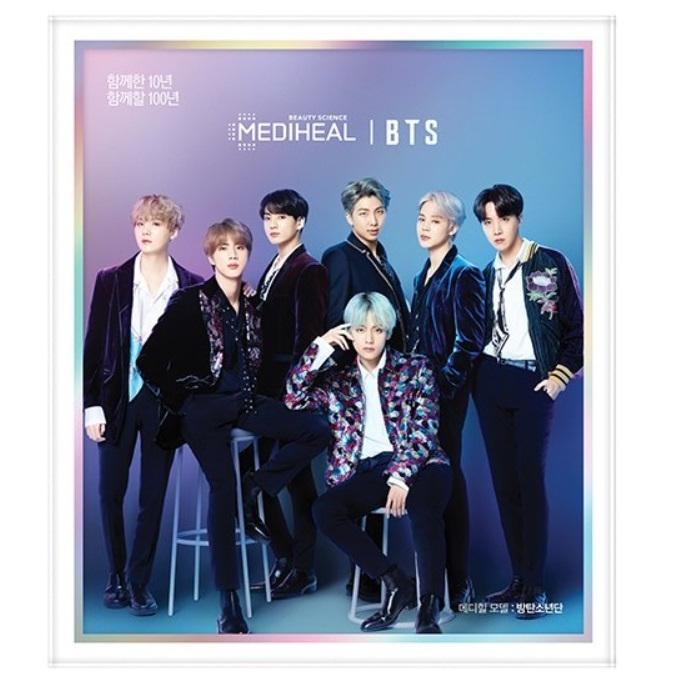 MEDIHEAL メディヒール バイオカプセルイン ラブ・ミー・ マスク BTS グローバルエディションセット BTSコラボ シートマスク 　 フェイスマスク