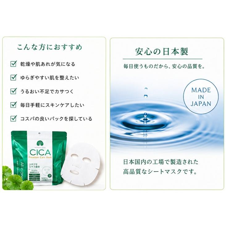 MDSKIN LABO CICA シートマスク 30枚入り 大容量 フェイスパック