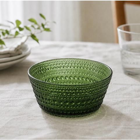 カステヘルミ イッタラ ボウル 230ml クリア パイングリーン iittala