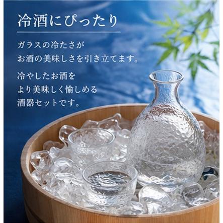 酒器 冷酒グラス ガラス おちょこ 酒器揃え 玻璃酒器揃 冷酒グラス