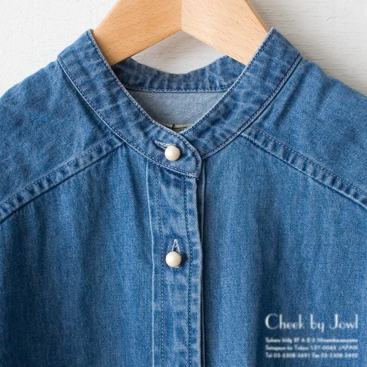 blanc basque BLANC / ブランバスク パールボタンデニムシャツ blanc basque BLANC / ブランバスク パールボタンデニムシャツ