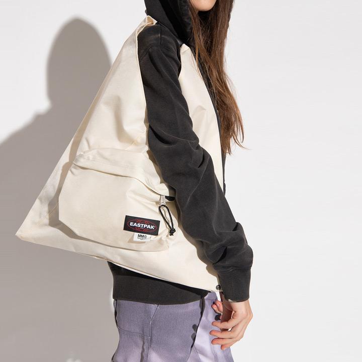 Eastpak X MM6 Maison Margiela / イーストパック×メゾンマルジェラ　JAPANESE TOTE / ジャパニーズ トートバッグ　ホワイト｜cheekbyjowl｜04