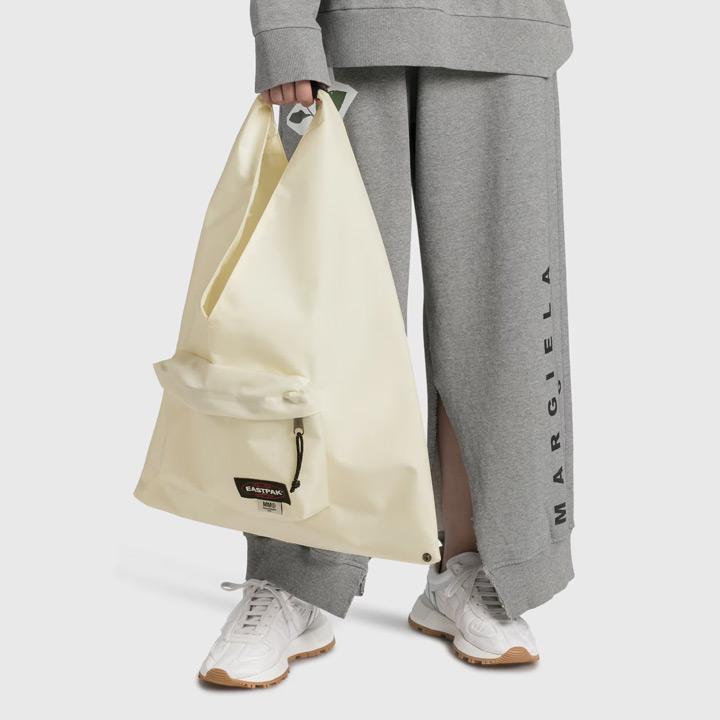 Eastpak X MM6 Maison Margiela / イーストパック×メゾンマルジェラ　JAPANESE TOTE / ジャパニーズ トートバッグ　ホワイト｜cheekbyjowl｜05