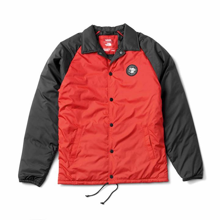驚きの値段 Vans The North Face バンズ ノースフェイス Torrey Mte Jacket コーチジャケット Vn0a36yeowe レッド ブラック 人気ブランドを Aleefsurgical Com