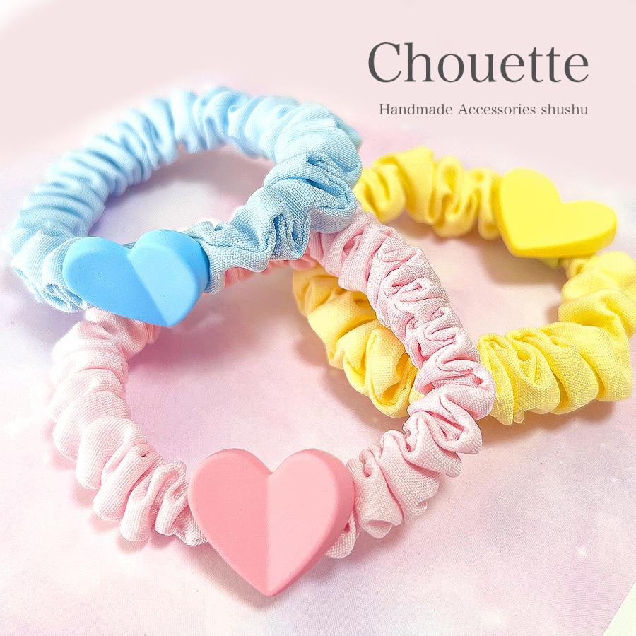 ୨୧ハート&シャボンセットA୨୧ヘアゴム⑅﻿ベビー&キッズ⑅﻿ハンドメイド⑅﻿ ୨୧ハート&シャボンセットA୨୧ヘアゴム⑅﻿ベビー&キッズ