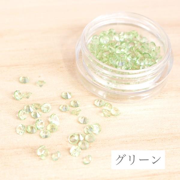 キラキラダイヤカットパーツ 3mm ハンドメイド 素材 材料 アクセサリー