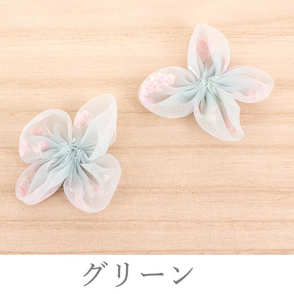 ハートスパンコール入り フラワーモチーフ 2個 可愛い シンプル 手作り ハンドメイド ポイント消化 アクセサリー レディース 子供 キッズ Pt 1133b Pt 1133b 手芸材料ヘアアクセのchouette 通販 Yahoo ショッピング