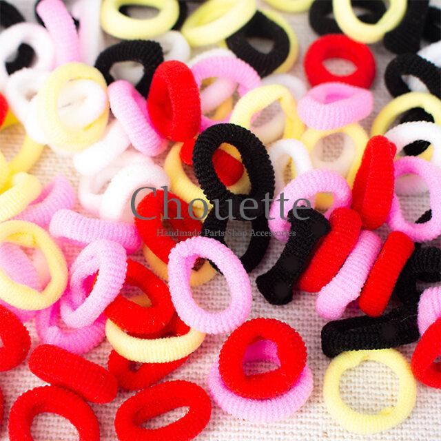キッズゴム ヘアゴム パイルミニリングゴム 5色 各個 計100個 ヘアアクセ 可愛い おしゃれ おとな 子供 シンプル 髪留め ポイント消化 Pt 1219 Pt 1219 手芸材料ヘアアクセのchouette 通販 Yahoo ショッピング