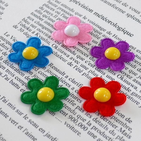 ハンドメイド材料 クッションパーツ フェルト素材のお花 5個 デコパーツ ヘアゴム ヘアピン キッズ 子供 レディース ベビー Pt 1 Pt 1 手芸材料ヘアアクセのchouette 通販 Yahoo ショッピング