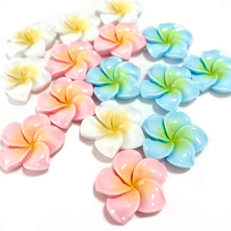 デコレーションパーツ 花 ハイビスカス 2個 レディース ハンドメイド