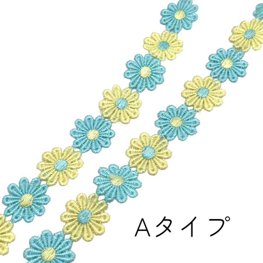 レース 編み モチーフ 花びら フラワー約1m 約39枚 装飾 手芸 レース 編み モチーフ 花びら フラワー約1m 約39枚 装飾 手芸
