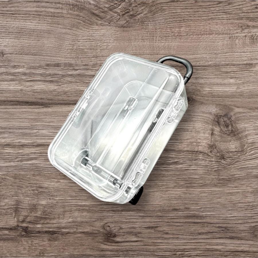 ミニチュア スーツケース アクリルケース 透明 小物入れ ディスプレイ