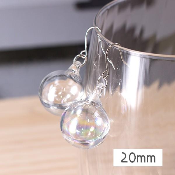 高品質ガラスドーム シャボン玉 水入り チャーム 2個 素材 ハンドメイド 結婚祝い Pt 524 手芸材料 パーツ