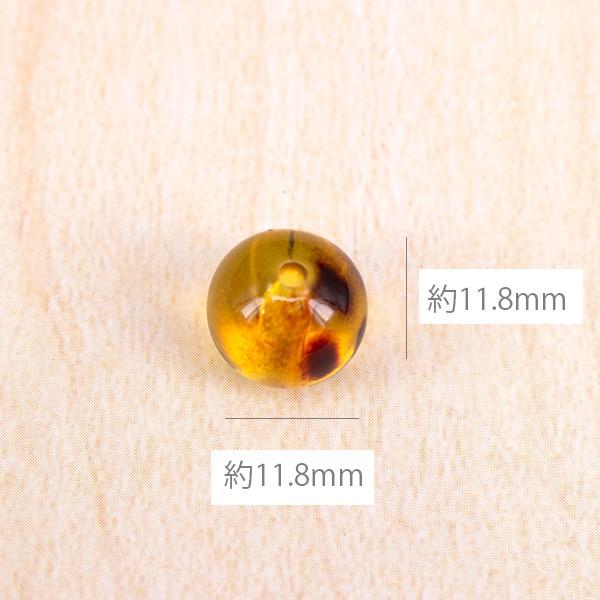 アクリルビーズ べっ甲風水玉 6アイテム アソート 計27個 ハンドメイド 