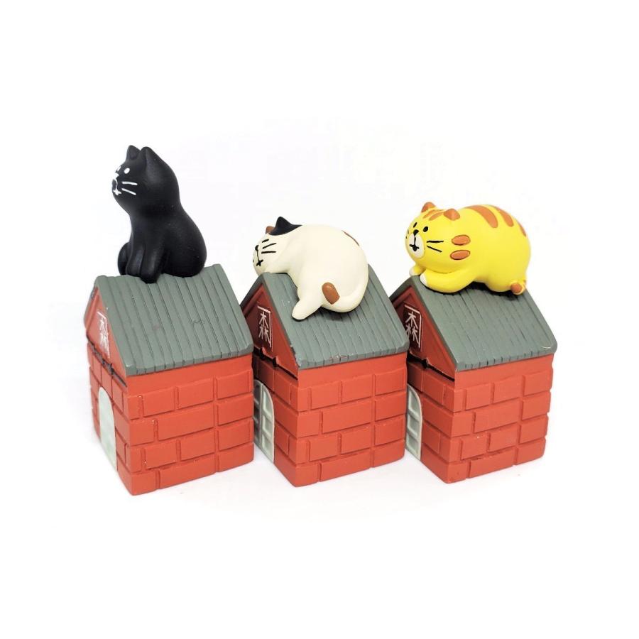 DECOLE 函館金森赤レンガ倉庫と3匹の子猫set チアフル限定 DECOLE 函館金森赤レンガ倉庫と3匹の子猫set チアフル限定