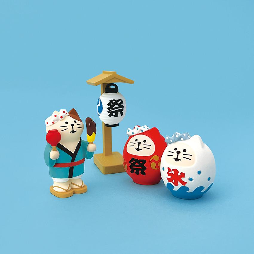 DECOLE（デコレ） お祭り満喫猫 お祭りにゃんこ コンコンブル クリック