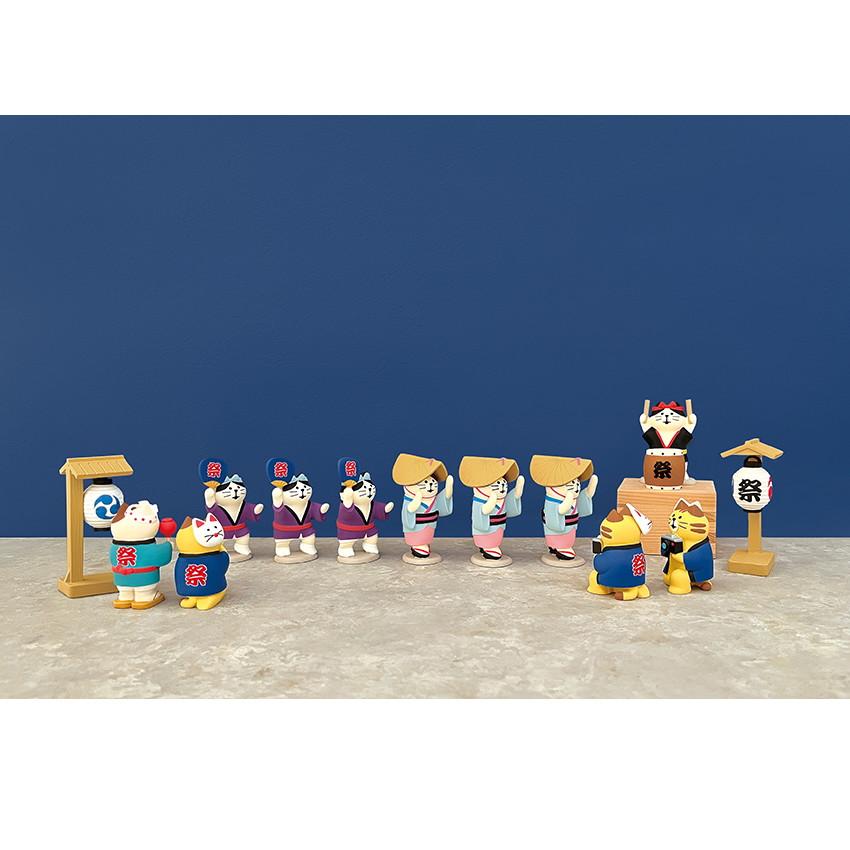 DECOLE（デコレ） お祭り満喫猫 お祭りにゃんこ コンコンブル クリック