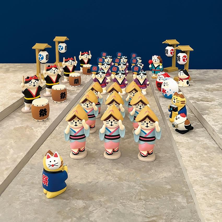 DECOLE（デコレ） お祭り満喫猫 お祭りにゃんこ コンコンブル クリック