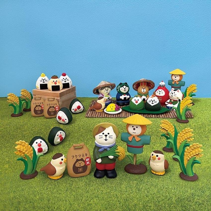 デコレ コンコンブル ノーティン まとめ売り DECOLE 田んぼの案山子 新米祭り デコレ コンコンブル クリック