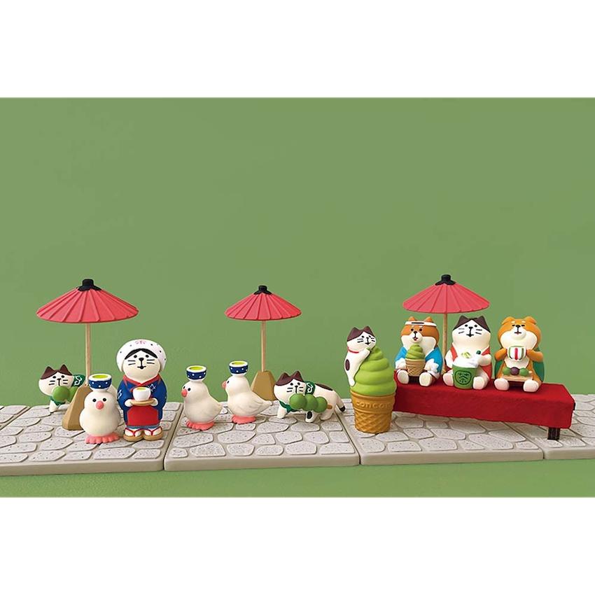 DECOLE（デコレ） 茶摘み娘猫 お茶でいっぷく福茶園 コンコンブル