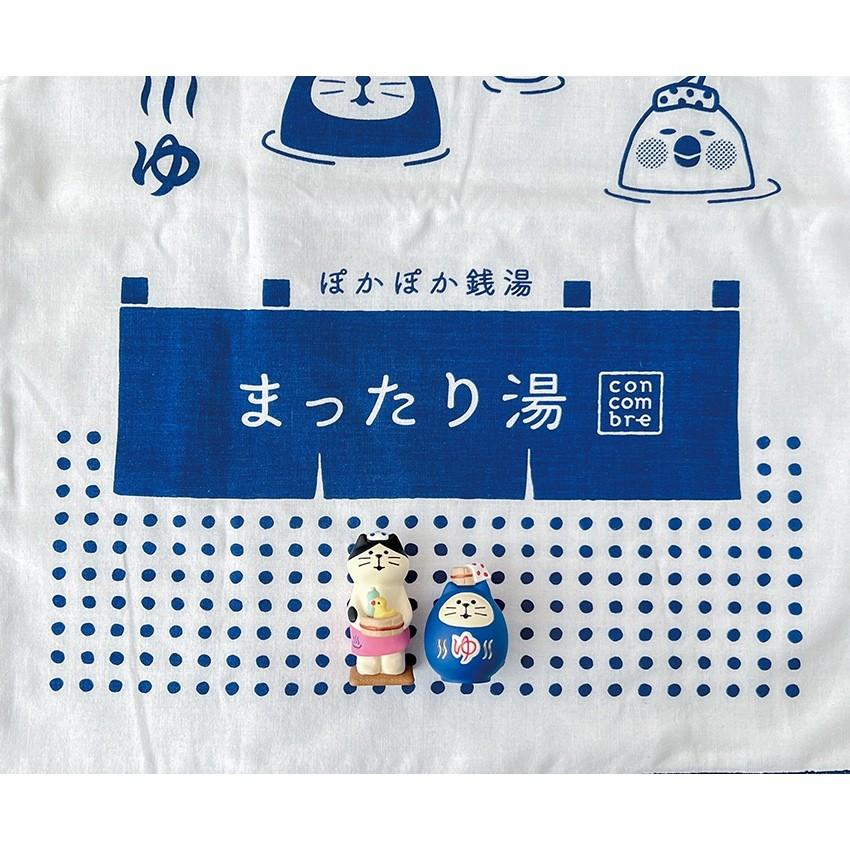 DECOLE 銭湯猫だるま ぽかぽか銭湯まったり湯 デコレ