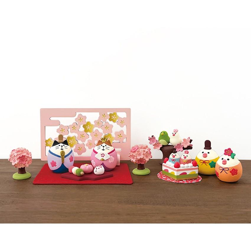 DECOLE（デコレ） ひなケーキ 文鳥雛 桜うららかひなまつり