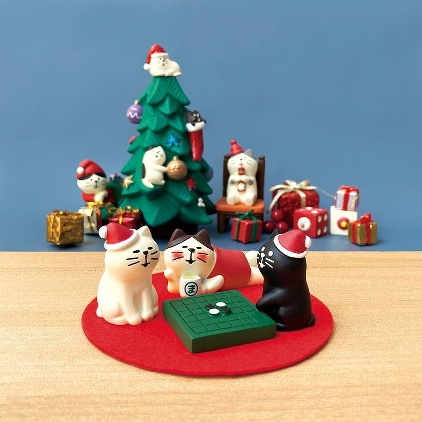 DECOLE（デコレ） 白黒ゲーム子猫セット ねこねこクリスマス