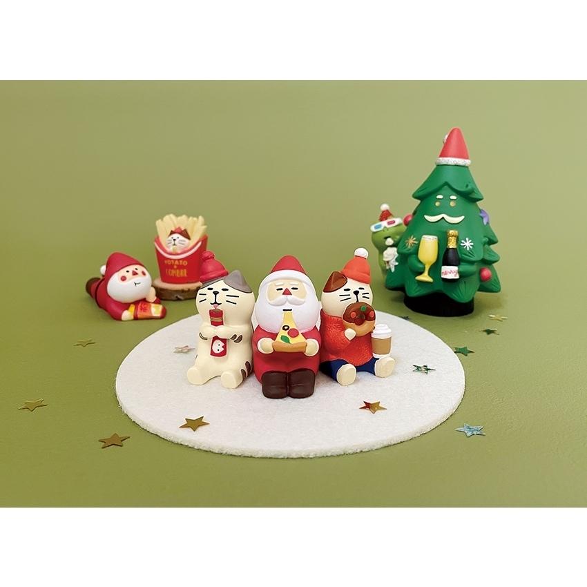 コンコンブル サンタ キャロル スケボー お菓子のそり コーヒー 猫 クリスマス デコレ コンコンブル 新作 クリスマス スケボーサンタ ZXS-61144
