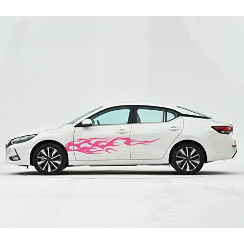 nuoozy Universal Car Side Skirt Decal Stickers Body Side Sports Racing