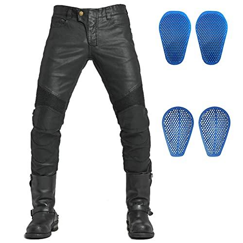LOMENG Motorbike Pants Waterproof Motorcycle Riding Jeans Biker