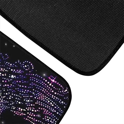 特別価格 Horeset Christmas Music Print Car Floor Matts for Women Men， All Weather Universal Fit Car Floor Carpets 4 PCSセット