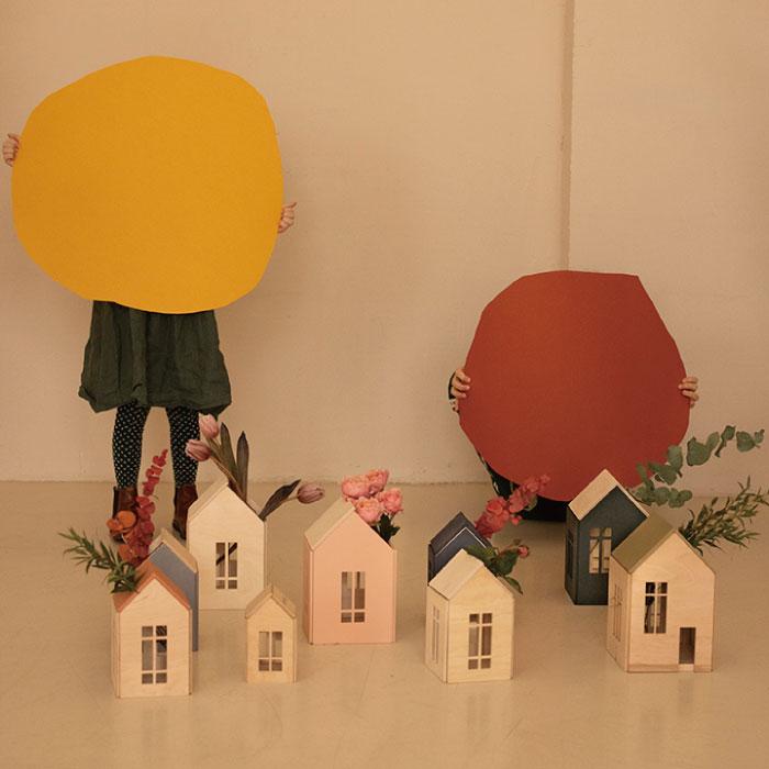 ドールハウス | babai ババイドールハウス-L | ミニチュアハウス 木製 木のおもちゃ 家 お家 おしゃれ おもちゃ 玩具 知育玩具 組み立て 出産祝い 誕生日 |  | 05