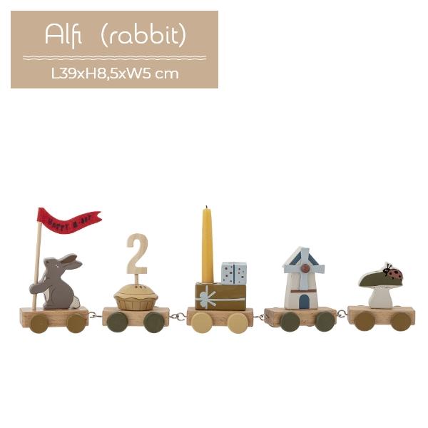 バースデー デコレーション | Bloomingville MINI  ブルーミングヴィル キャンドルホルダー | ミニ 木製 誕生日 記念日 飾り付け キッズルーム インテリア |  | 03