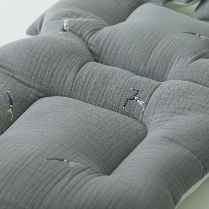 ベビーカーシート | mela-Bメラビー ベーシックライン | オールシーズン 男の子 女の子 3ヵ月〜3歳新生児 BabyLiner おしゃれ ベビーカークッション |  | 11