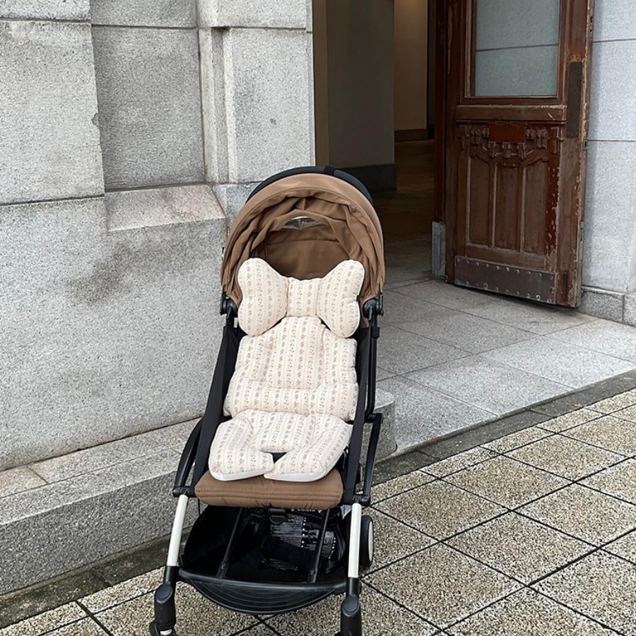 ベビーカーシート | mela-Bメラビー プレミアムライン | オールシーズン 男の子 女の子 3ヵ月〜3歳新生児 BabyLiner おしゃれ ベビーカークッション |  | 51