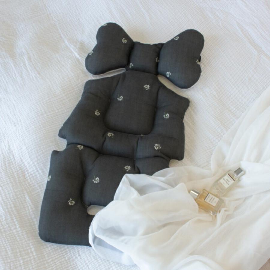 ベビーカーシート | mela-Bメラビー プレミアムライン | オールシーズン 男の子 女の子 3ヵ月〜3歳新生児 BabyLiner おしゃれ ベビーカークッション |  | 43